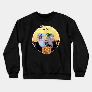 Ghost Pets of the Cemetery Crewneck Sweatshirt